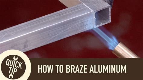 2 Minute Tech ~ How To Braze Aluminum | Welding table, Welding and fabrication, Metal welding