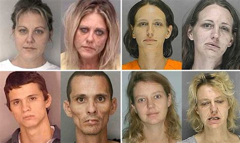 The horror of Meth: Before-and-after pictures reveal shocking ...