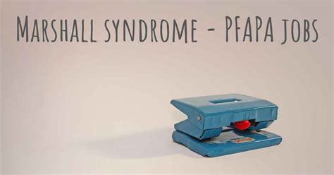 Can people with Marshall syndrome - PFAPA work? What kind of work can ...