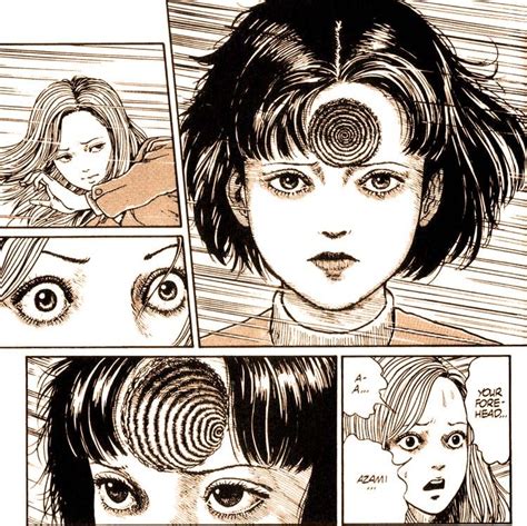 From “Uzumaki” by Junji Ito (Spirals) | Junji ito, Horror art, Manga art
