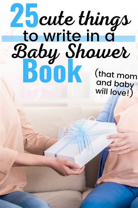 What to Write in a Baby Shower Book? 100+ Heartfelt Inscriptions That Express Genuine Joy in ...