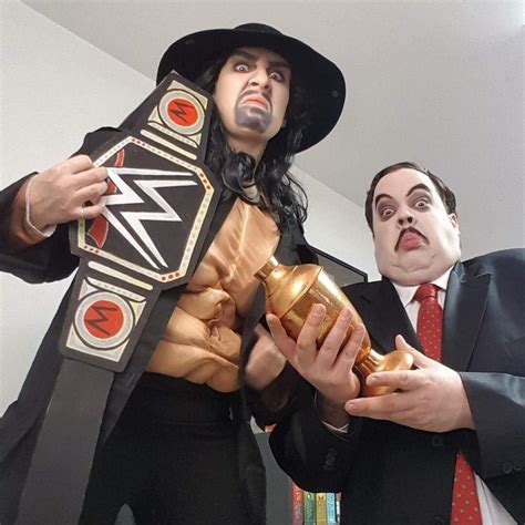 Undertaker and Paul Bearer Halloween costumes. : r/WWE