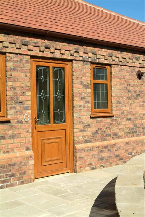 Exterior Brown UPVC Door, 4mm, Toughened Glass at Rs 1398/sq ft in Chandauli | ID: 24958021173