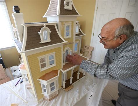 Dollhouse bigger than Barbie's; grandfather builds granddaughter's ...