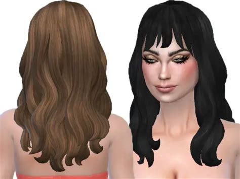 Sims 4 ombre hair cc - designrot