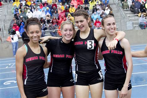 1600 Medley Relay – Cedar Falls High School Track & Field