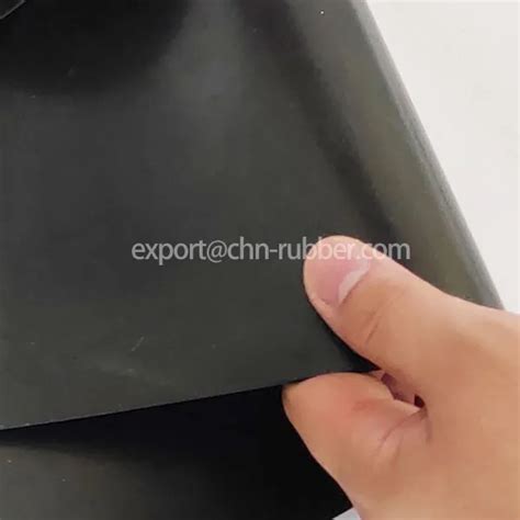 Black Rubber Sheet Roll 1.6 High Quality - Common Rubber Manufacturer ...