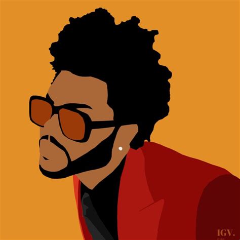 The Weeknd | Blinding Lights | Digital Art | Hip Hop | Print | Wall Art in 2021 | Art, Rapper ...