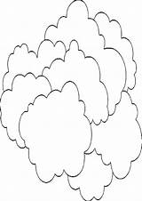 Coloring Pages  Printable Clouds sketch template