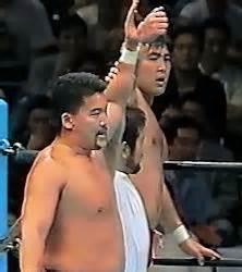 Keiji Mutoh and Masahiro Chono vs. Masa Saito and Shinya Hashimoto