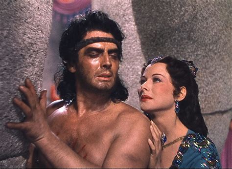 Hedy Lamarr and Victor Mature as Samson and Delilah (Illustration ...