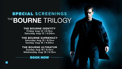 THE BOURNE TRILOGY | OutInCanberra