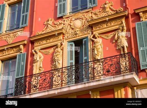 Nice France architecture Stock Photo - Alamy