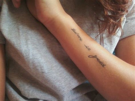 Love the placement of this tattoo. | Text tattoo, Tattoos, Forearm tattoos