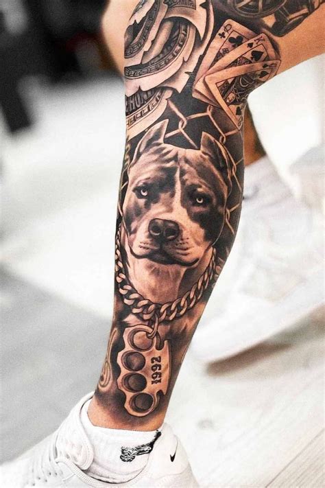 205+ Pitbull Tattoos Ideas and Designs (2024) - TattoosBoyGirl ...