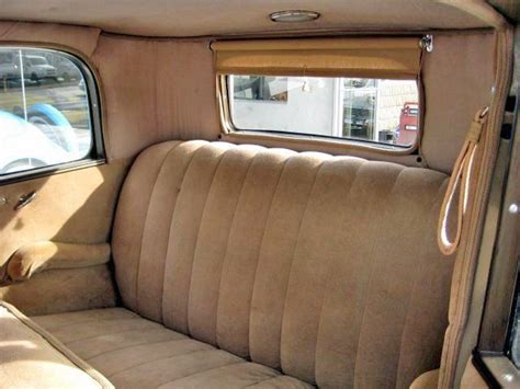 1930 Model A Sedan Interior