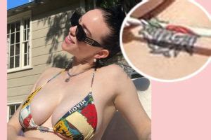 Billie Eilish Reveals Chest Tattoo In VERY Rare Bikini Photo!