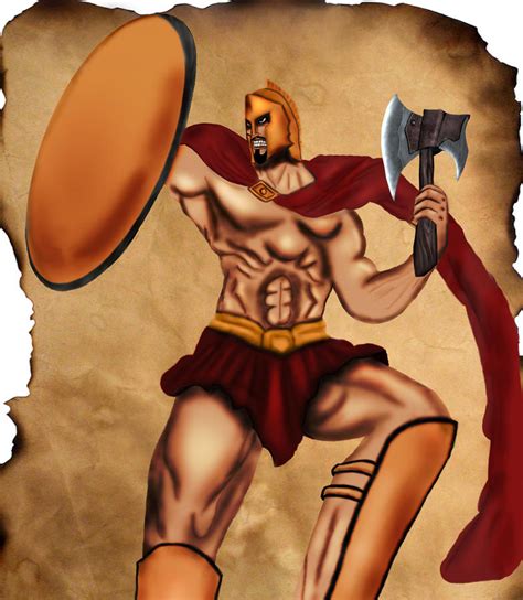 Spartan Warrior by illione on DeviantArt