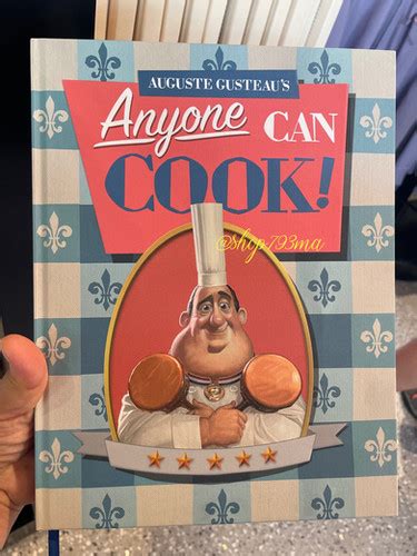 Gusteau's Anyone Can Cook Hard Cover Journal - Ratatouille by Disney | Shop MA