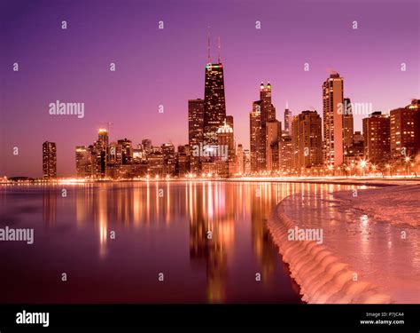 Michigan america skyline hi-res stock photography and images - Alamy