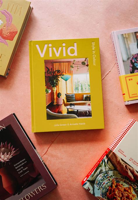 vivid: style in color pretty coffee table books shop wallflower – Studio Wallflower