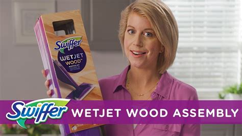 How To Use Swiffer WetJet Wood - YouTube