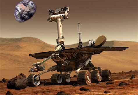 earth from mars surface with rover - Toronto AES