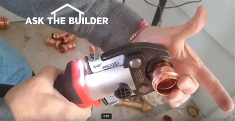 Don’t Sweat Copper, Press It - Ask the Builder