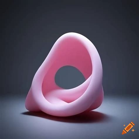 Abstract 3d printed sculpture