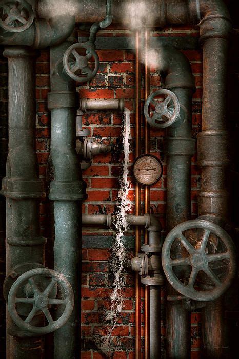 Steampunk - Plumbing - Pipes and Valves by Mike Savad | Plumbing pipes, Steampunk design, Steampunk