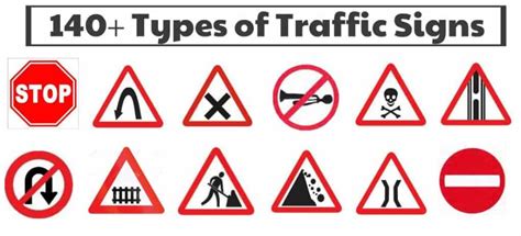 140+ Types Of Traffic Signs - Their Purpose & Location - Civiconcepts
