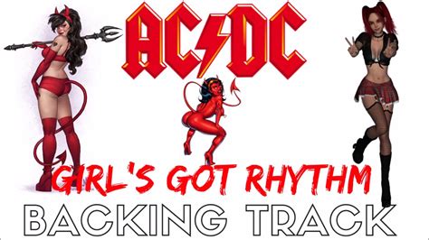 AC/DC - 'Girl's Got Rhythm' [Full Backing Track] - YouTube