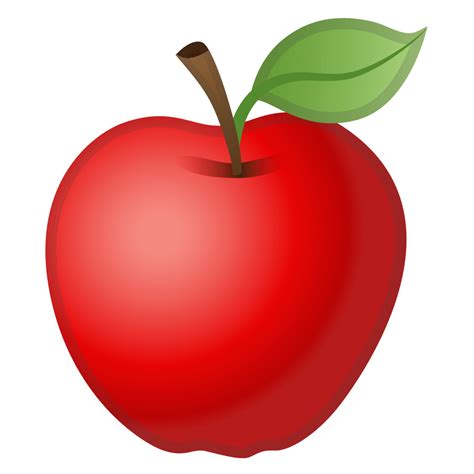 Red apple Icon | Noto Emoji Food Drink Iconpack | Google