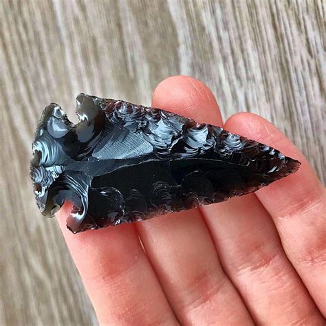 50 Pieces Obsidian Arrowhead Black Obsidian Arrowhead in - Etsy