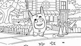 Oddbods Coloring Pages  Free coloring For Kids sketch template