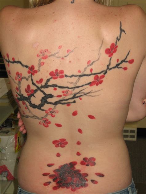 Cherry Blossom Tattoos Designs, Ideas and Meaning | Tattoos For You