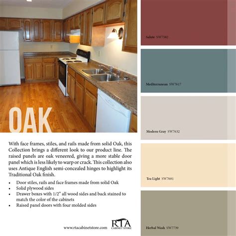 17+ Inspiring Best Wall Color To Downplay Oak Cabinets Collection ...