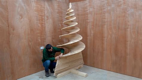 300+ Pieces Wooden Christmas Tree DIY - YouTube