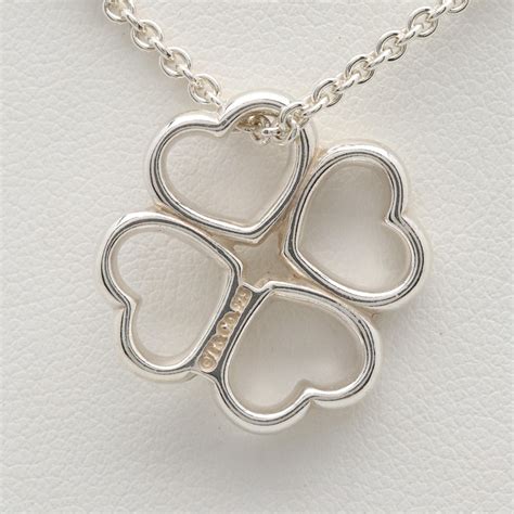 Tiffany & Co. Sterling Silver Four Leaf Clover Necklace | EBTH