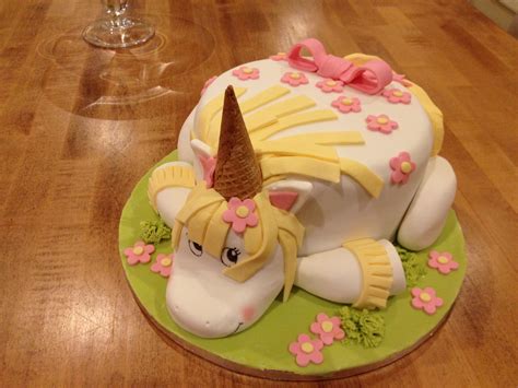 Unicorn cake - as per Gem's book! Toddler Birthday Cakes, Unicorn Birthday Cake, Birthday Cake ...