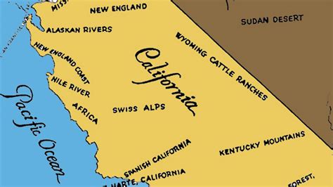 Paramount Studios Map of Where International Locations Are Shot in ...