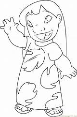 Lilo Stitch Coloring Pages sketch template