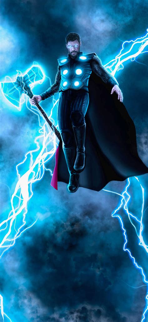 1125x2436 Thor God Of Thunder New Artwork Iphone XS,Iphone 10,Iphone X ...