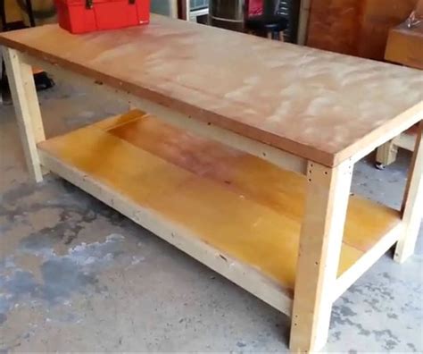 How to Build a Sturdy Workbench Inexpensively | Work Benches | Diy ...