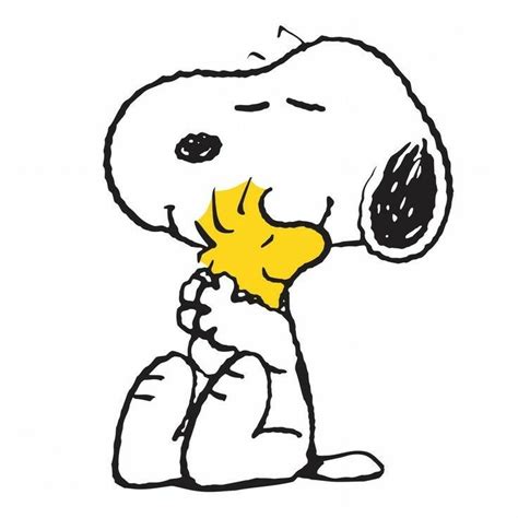 Snoopy hugging his best little buddy, Woodstock. | Snoopy love, Snoopy pictures, Snoopy and ...