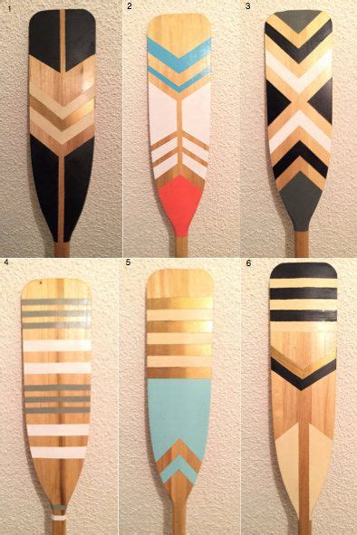 Painted Canoe Paddle | Painted paddles, Painted oars, Paddle decor