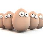 Funny cartoon egg — Stock Photo © koya979 #9787339