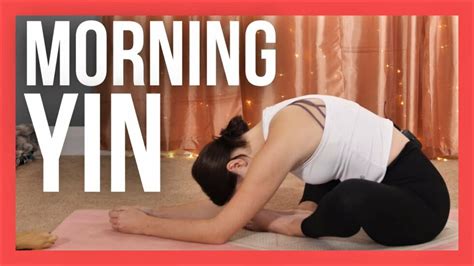 15 min Morning Yin Yoga Stretch – NO PROPS (with Luna!) - Yoga With Kassandra