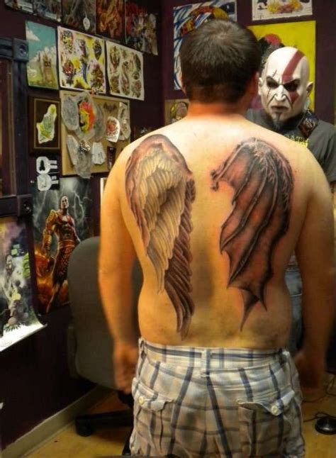 Update more than 77 angel and demon back tattoo latest - in.cdgdbentre