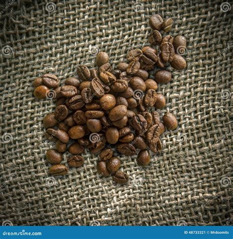 A Bag of Fair Trade Coffee Beans Stock Image - Image of filter, black: 48733321